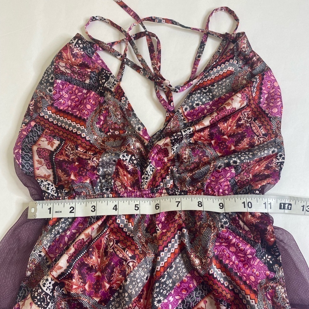 Victoria’s Secret Floral Lace mesh Bodysuit - Picture 4 of 8